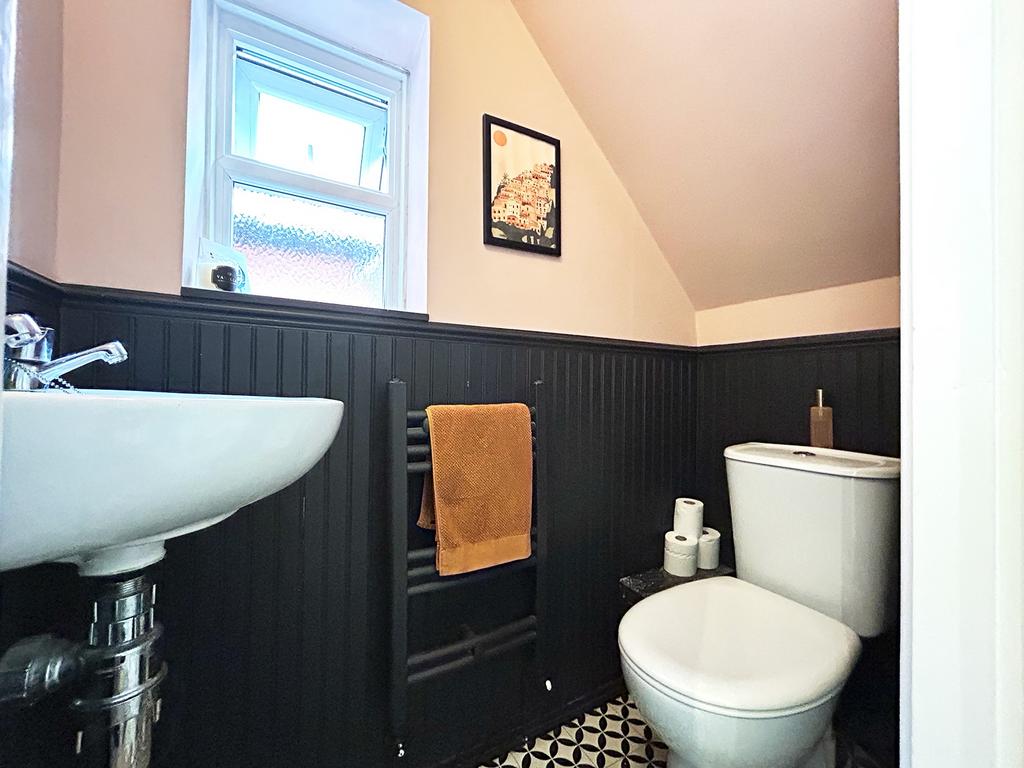 Downstairs wc