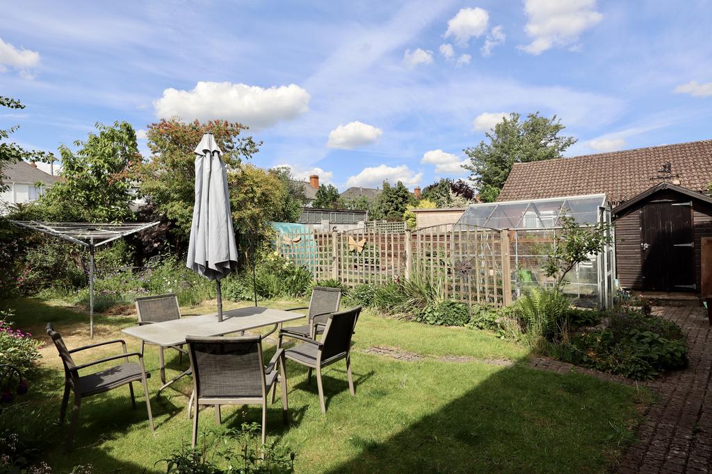 Rear garden