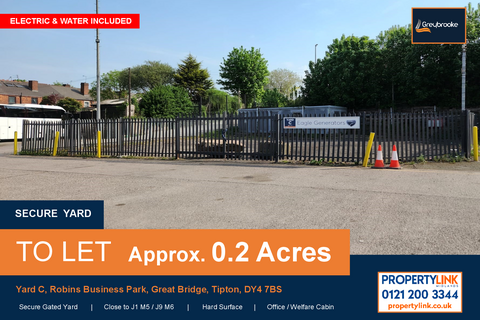 Land to rent, Robins Business Park West Bromwich B70 0TS