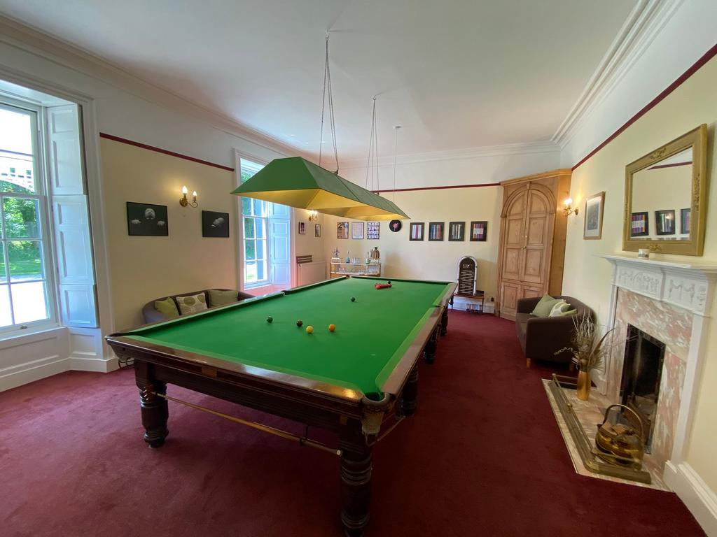 Reception Room 2 / Snooker Room (Front Aspect)