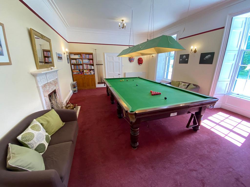 Reception Room 2 / Snooker Room (Front Aspect)