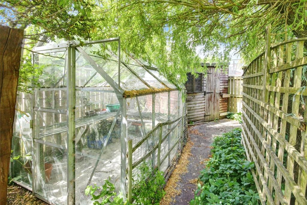 Greenhouse and Shed