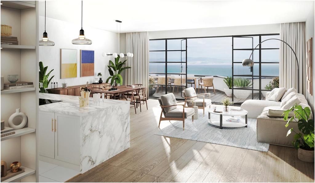02 - Mumbles Residences - Living Room View - High