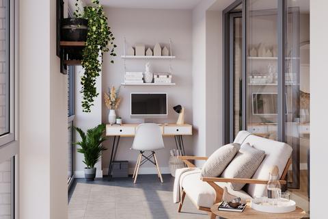 1 bedroom apartment for sale, Plot 87 Cambridge House_1B_The Home Worker, The Home Worker_1Bed at The View at Aspect, 16-18 Wellesley Road CR0