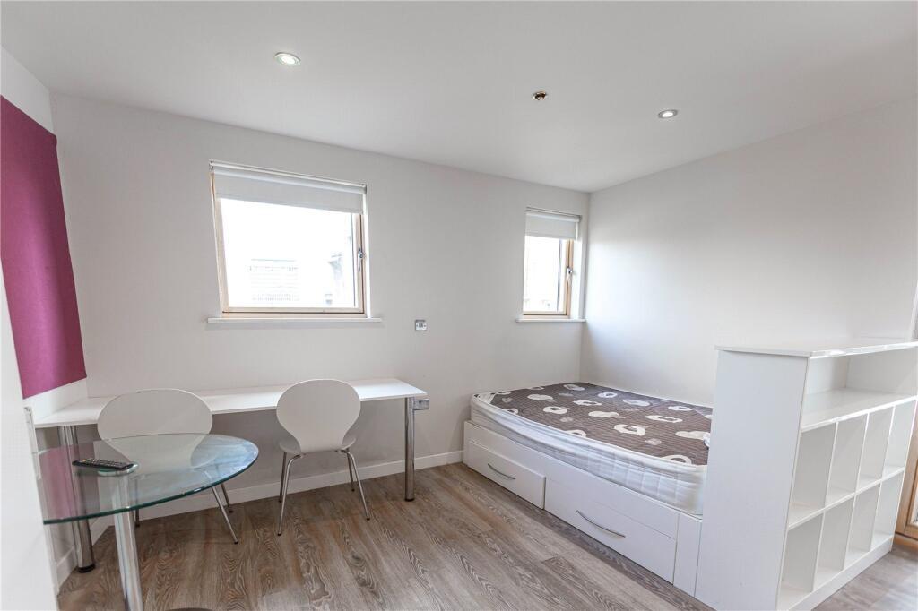 Bright and clean single bedroom featuring moder...