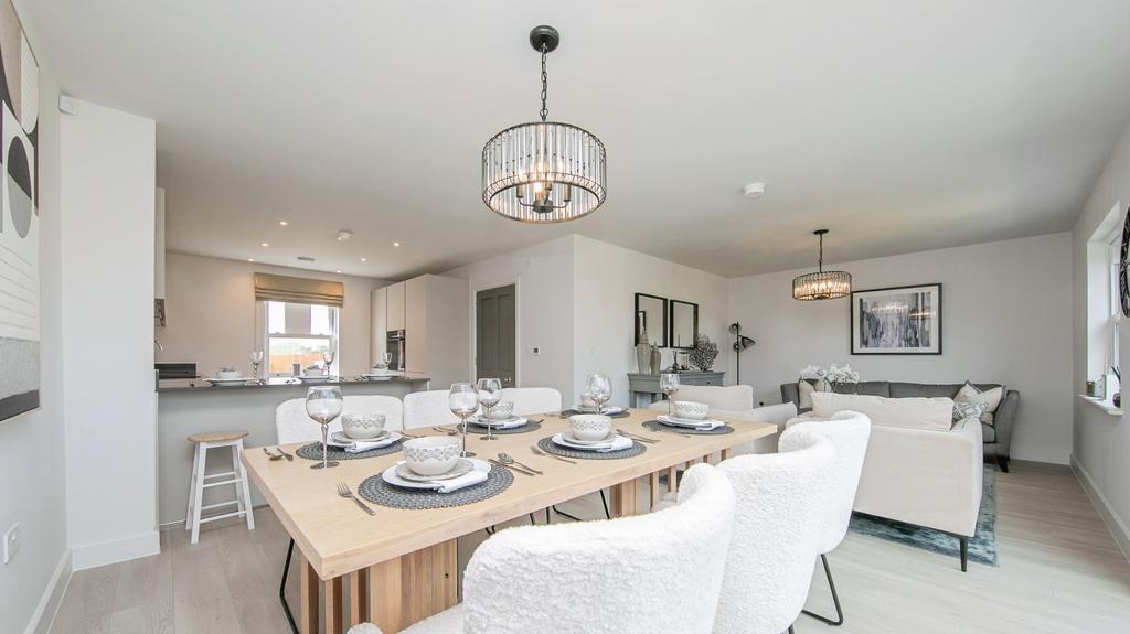 Open-Plan Dining/Living Area