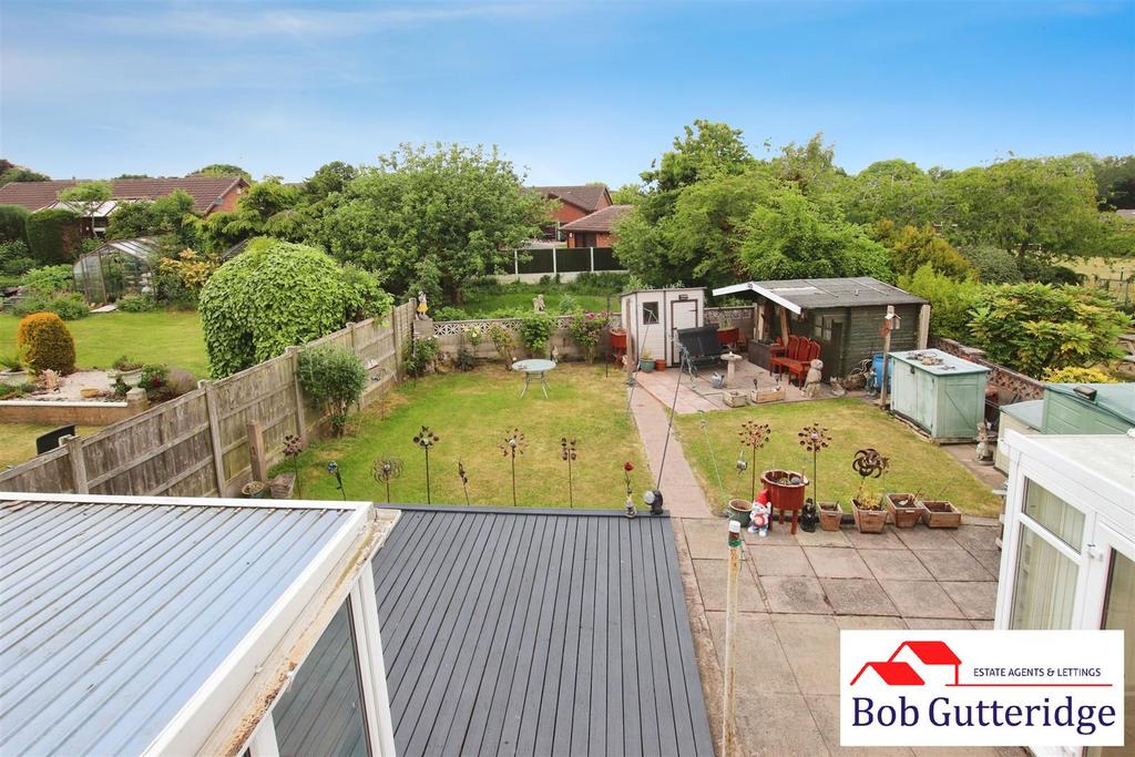 Enclosed rear garden