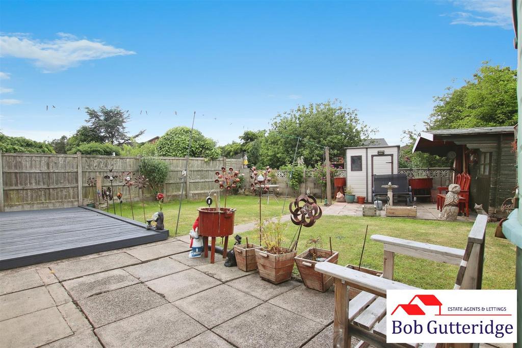 Enclosed rear garden