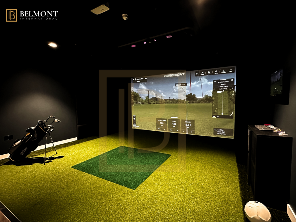 Golf Simulator Room
