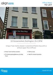 Office to rent, 13 Horse Market Darlington DL1 5PW