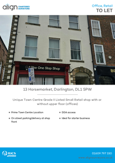 Office to rent, 13 Horse Market Darlington DL1 5PW