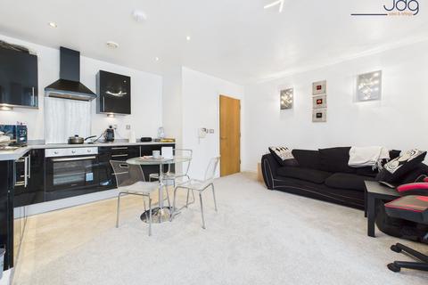 undefined, Mill View House, Aalborg Place |  A 1 bed apartment with canal views and private parking