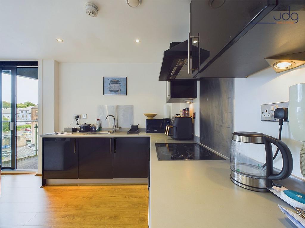 Open plan kitchen