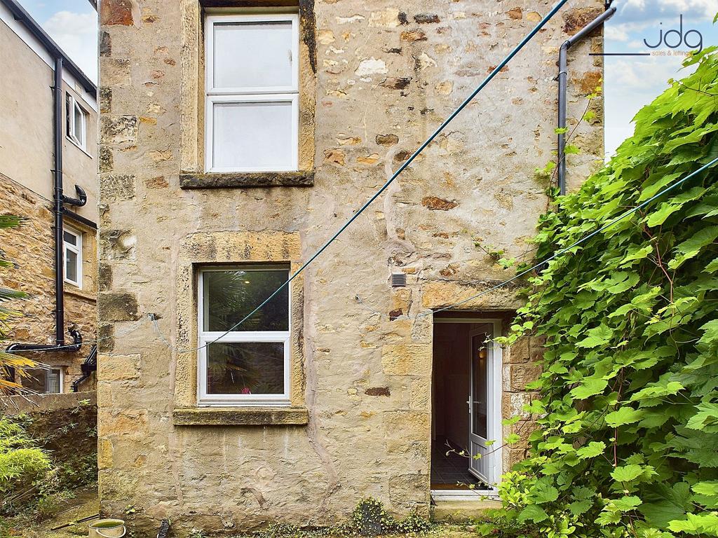 Rear of property
