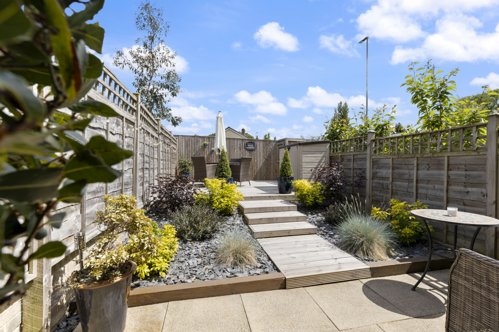 Rear garden