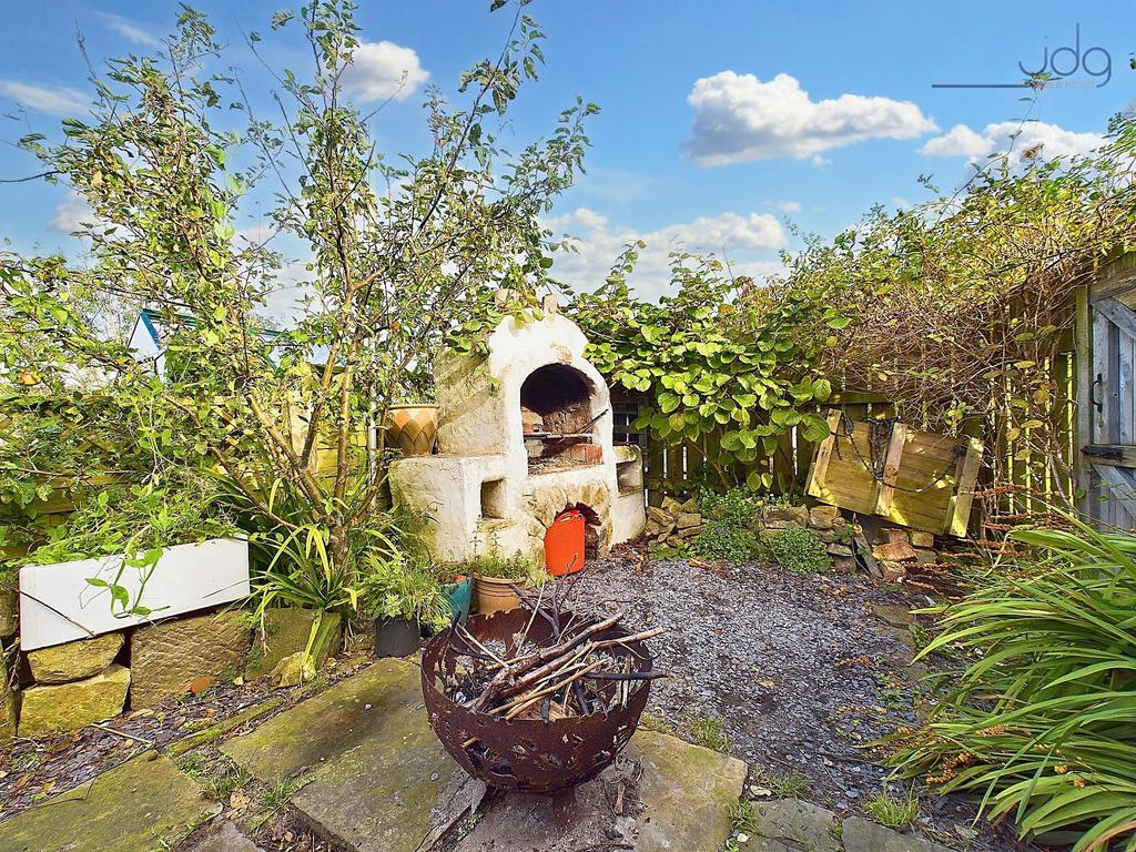 BBQ seating area