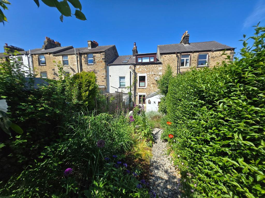 Looking down the tiered Garden - part way