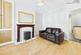 Living Room with electric fire