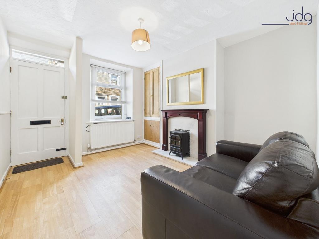 Living Room with electric fire