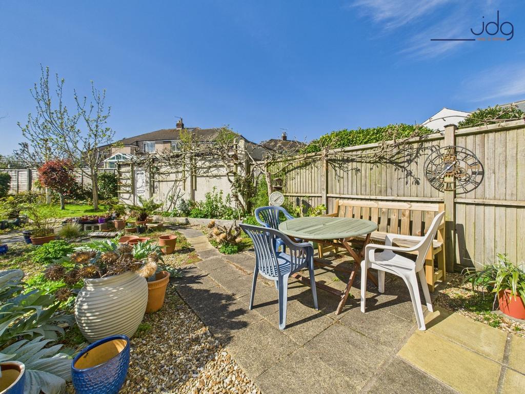Paved Garden to the rear of the property