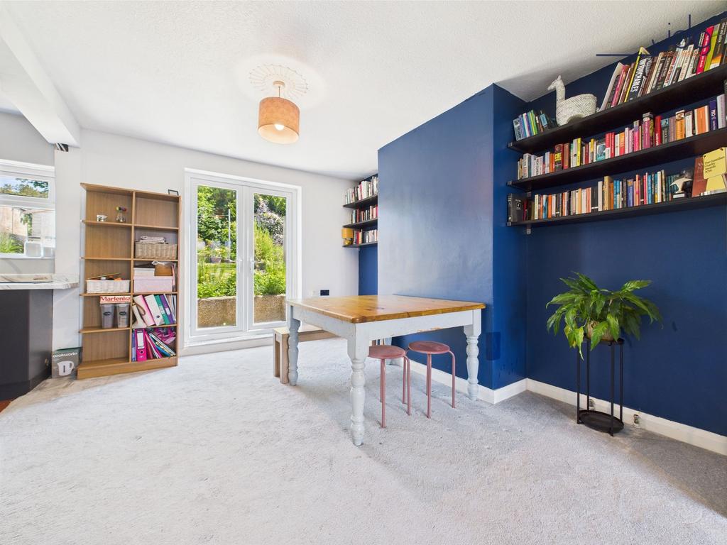 Open Plan Lounge, Kitchen Diner and french doors