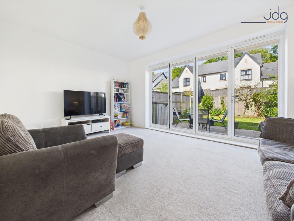 Spacious Living Room with Bi-Fold Doors