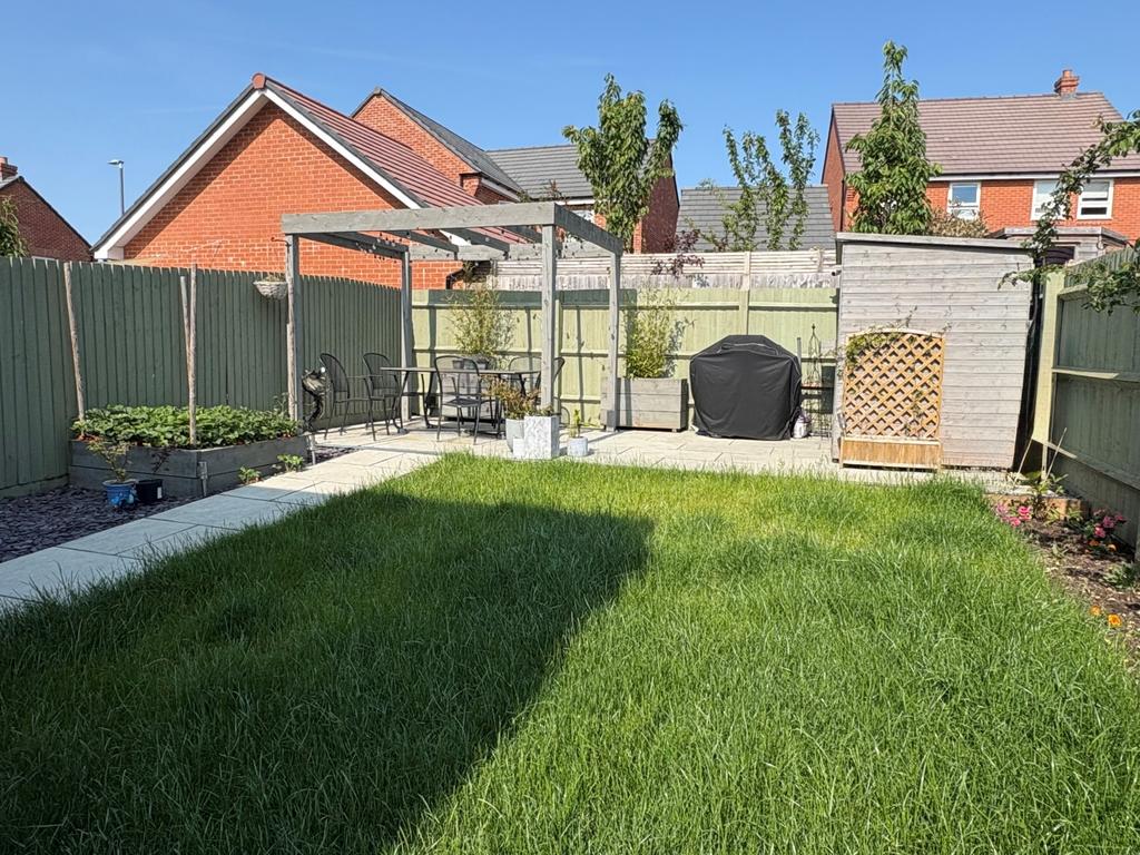 Rear garden