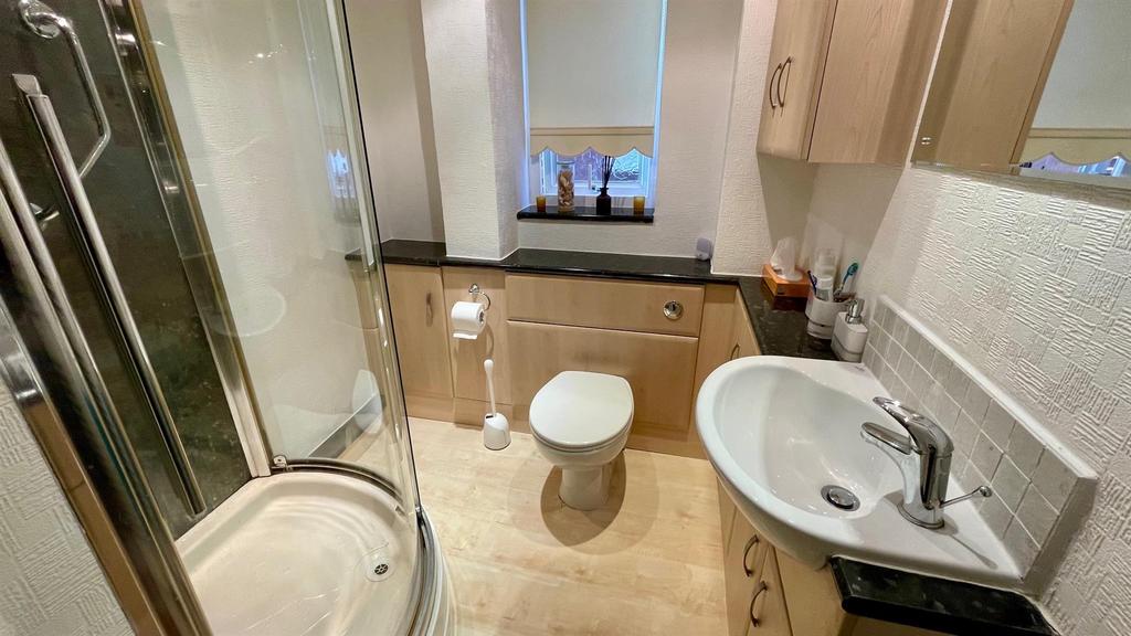 Three piece shower room