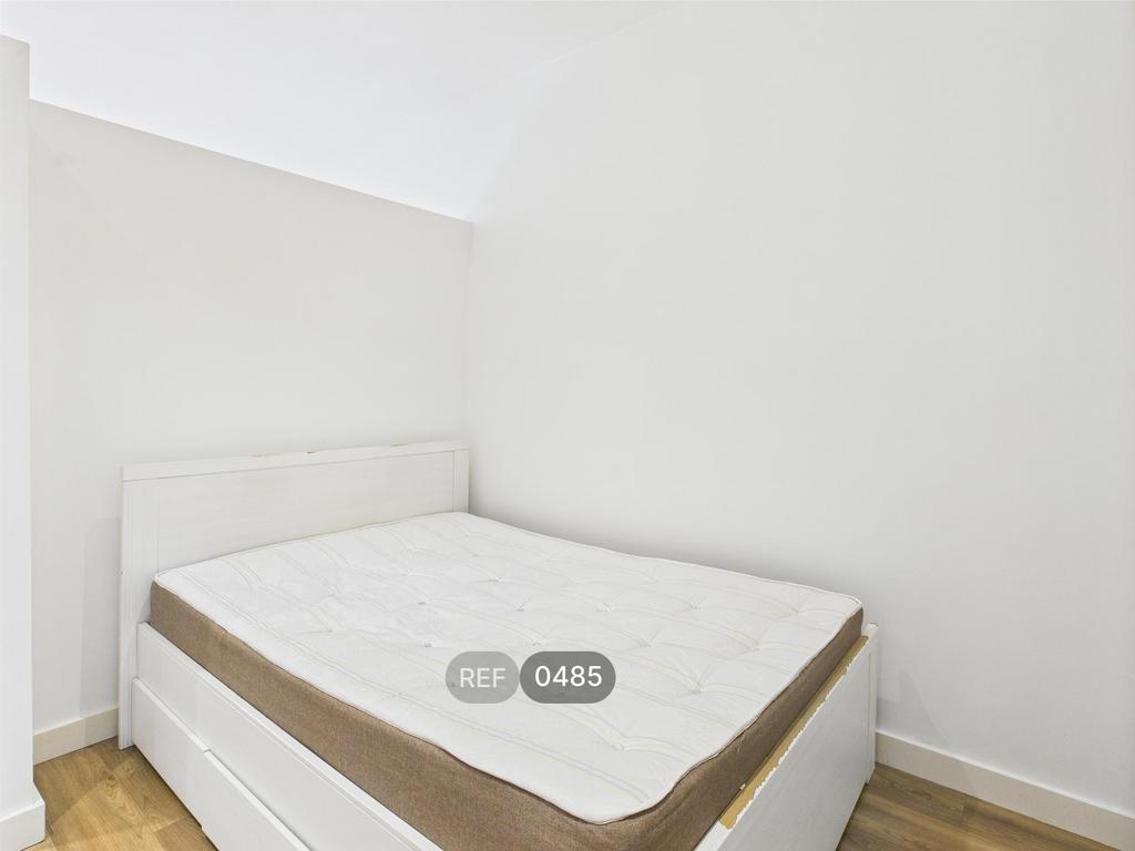 Kitchen, Living and Bedroom area
