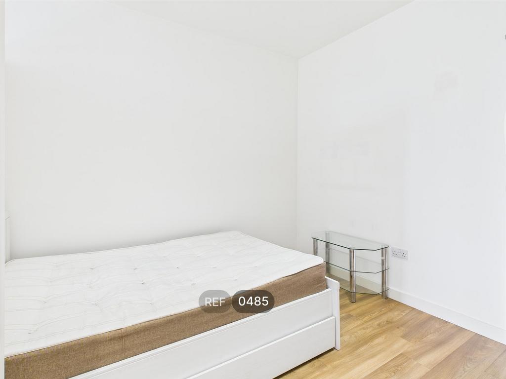 Kitchen, Living and Bedroom area
