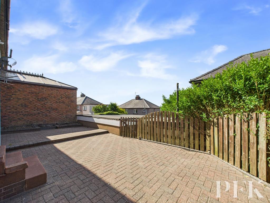 Rear garden