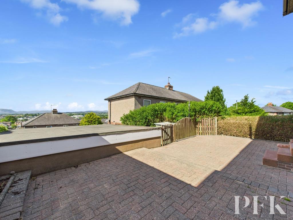 Rear garden