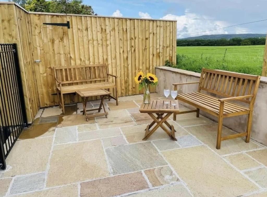 Rear Terraced Patio