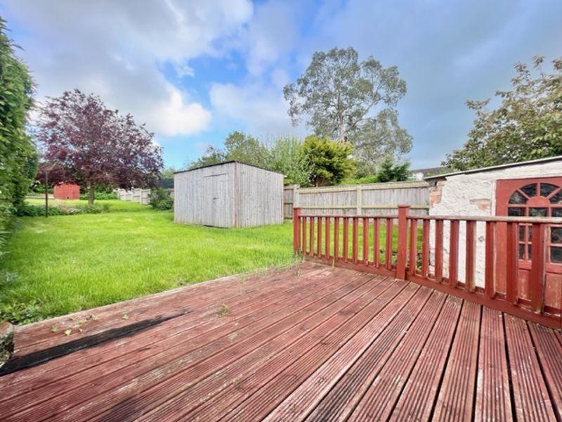 Decking to garden
