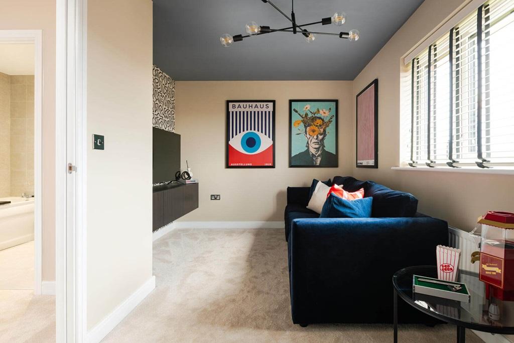 The fourth bedroom could also be used as a...