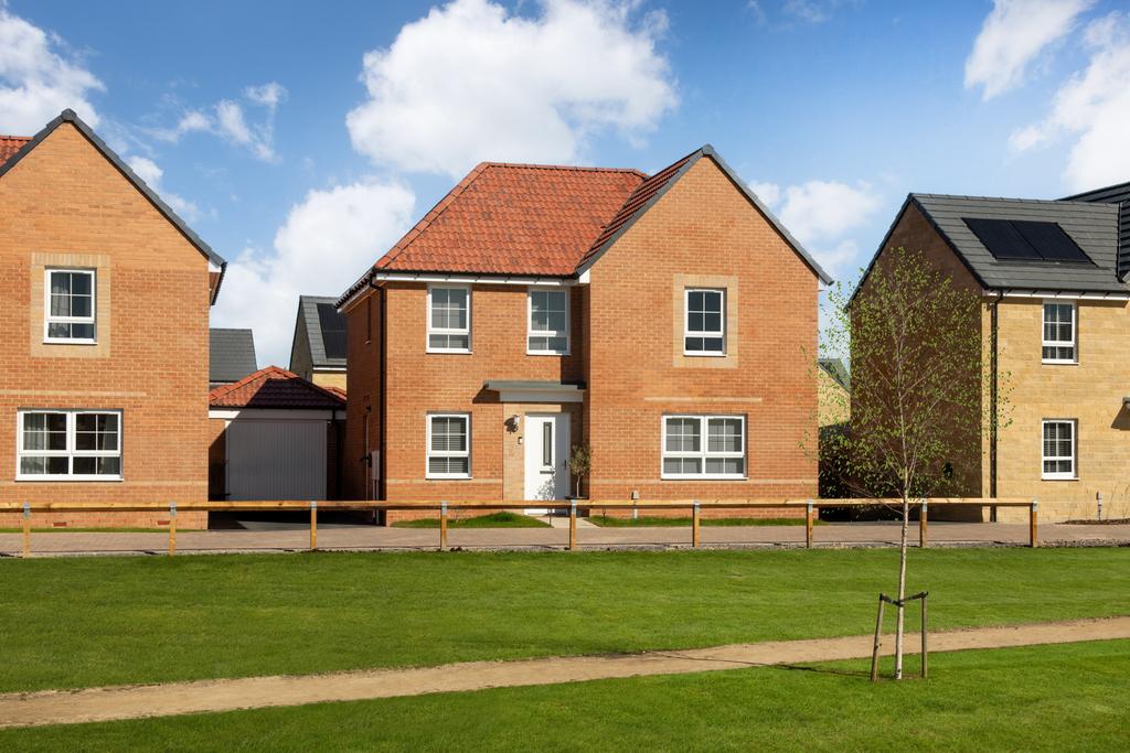 Outside view of 4 bedroom Radleigh home