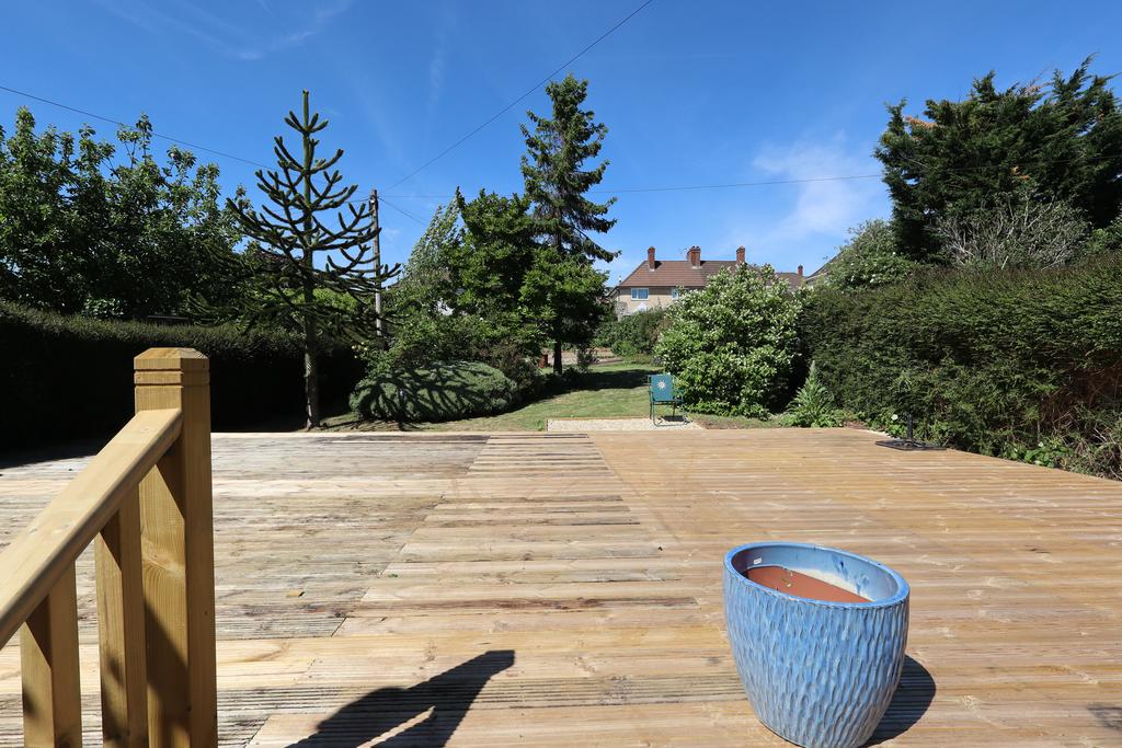 Decking to garden