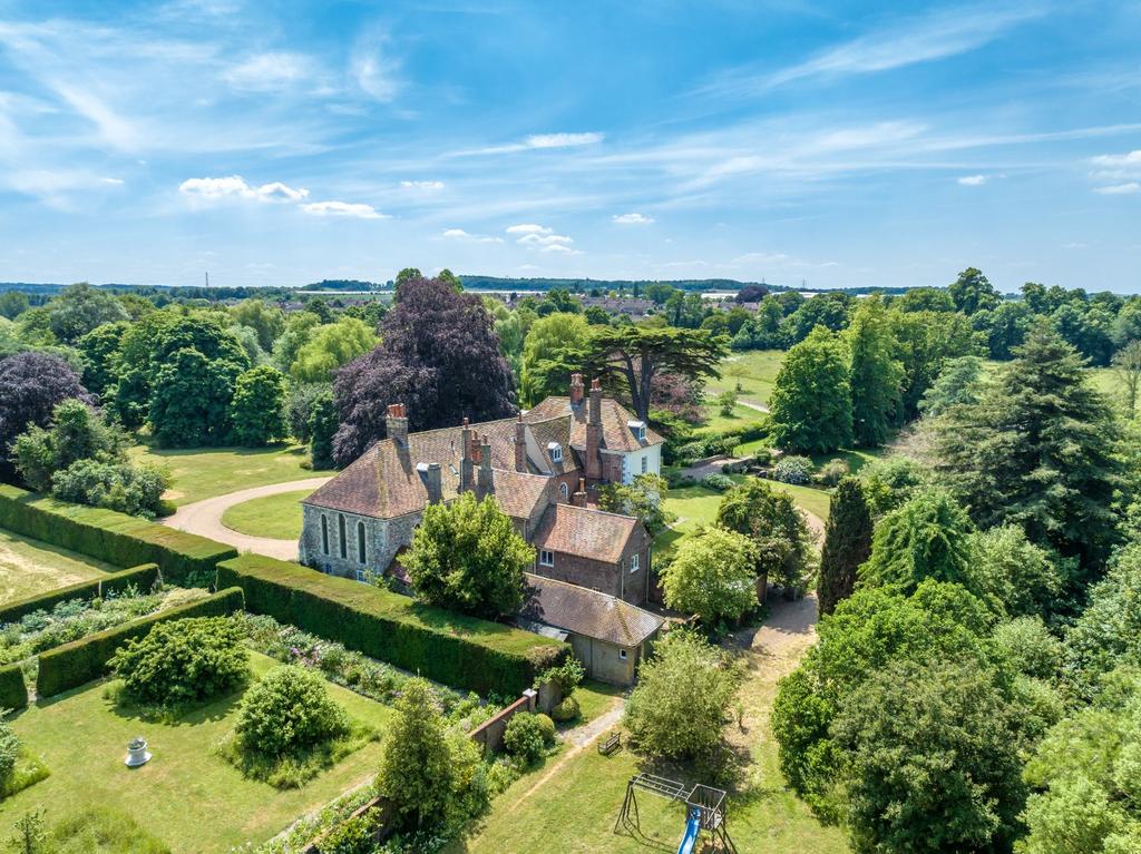 Arial Image Of House