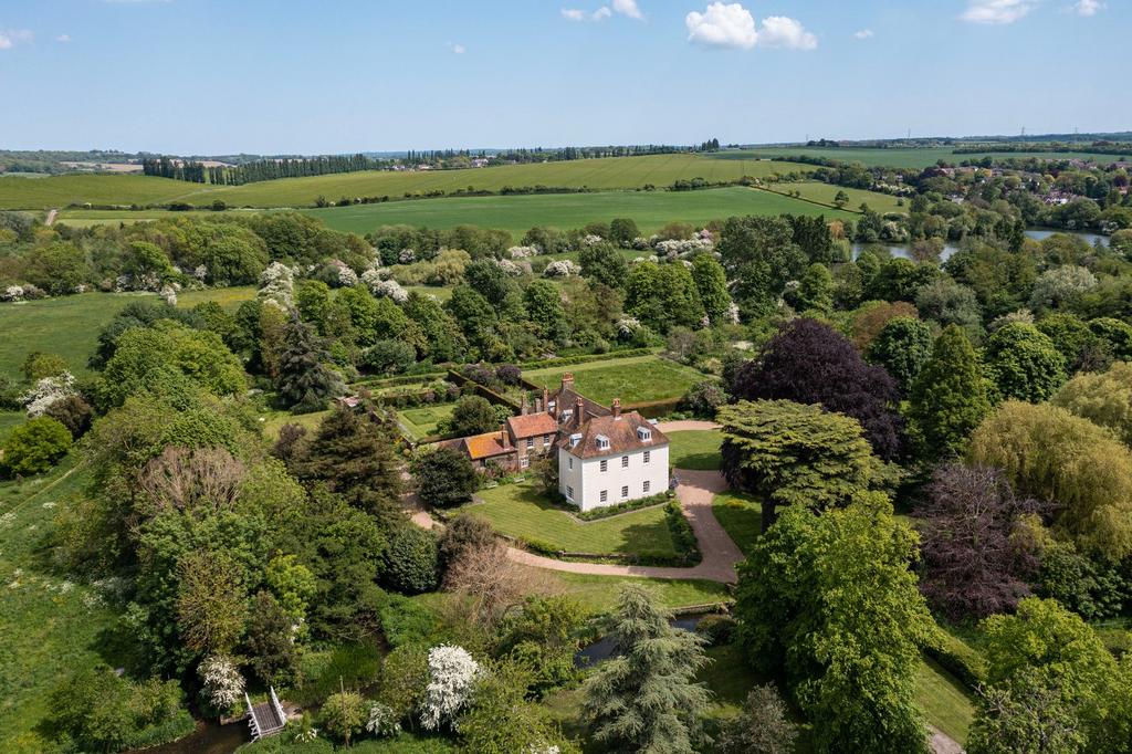 Arial Image Of House