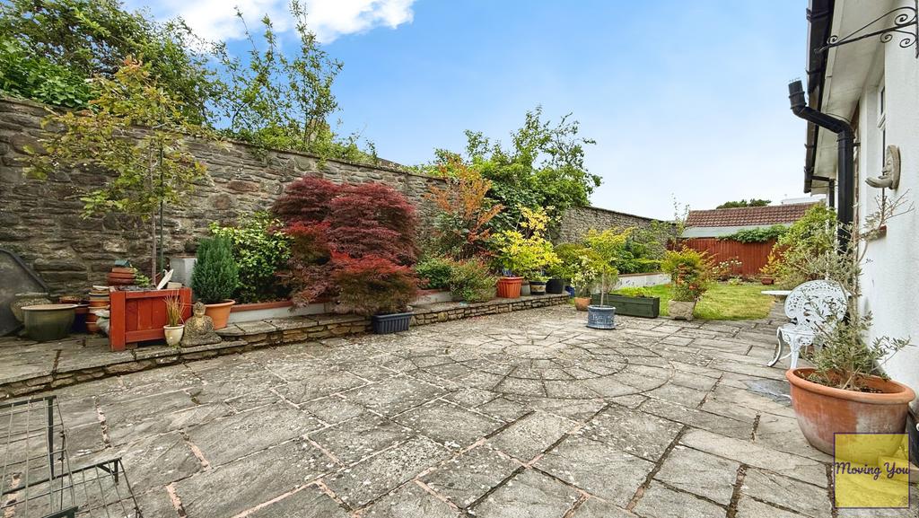 Patio seating area