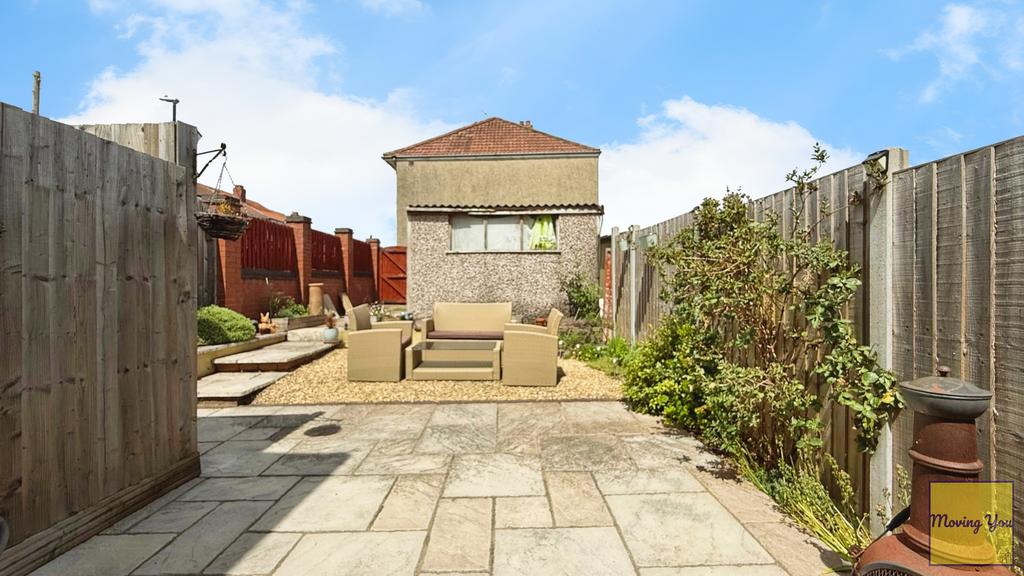 Rear garden