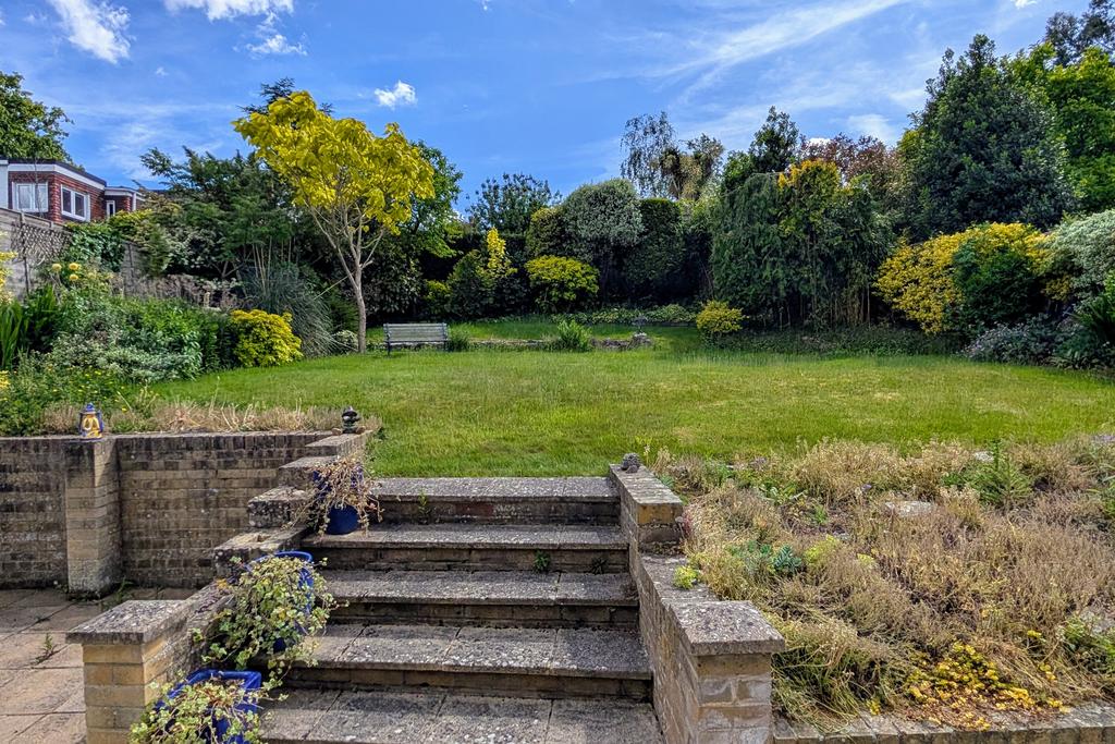 Rear garden