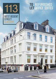 Office to rent, 113 West Regent St Glasgow G2 2RU