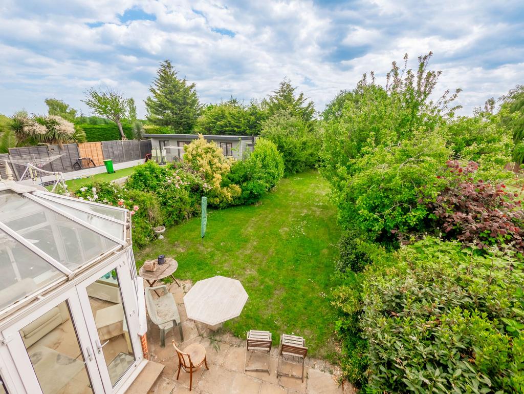 Rear Garden Irregular shaped approx 85' (25.91m)