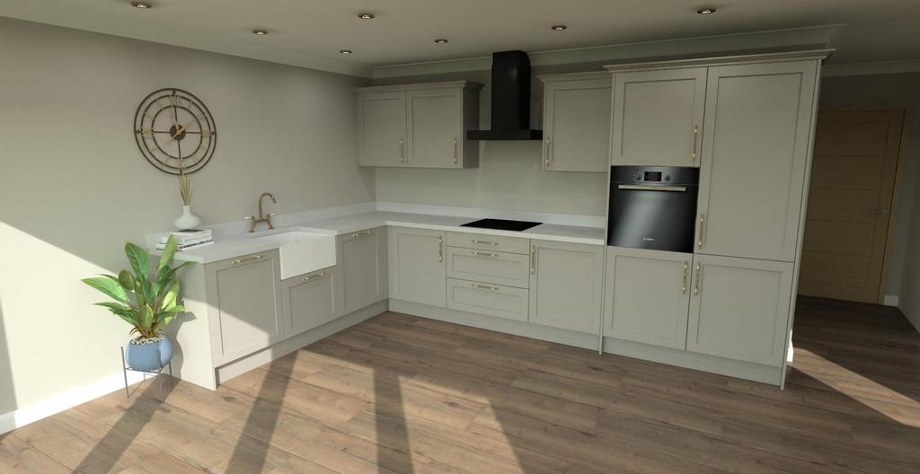 Open plan dining kitchen