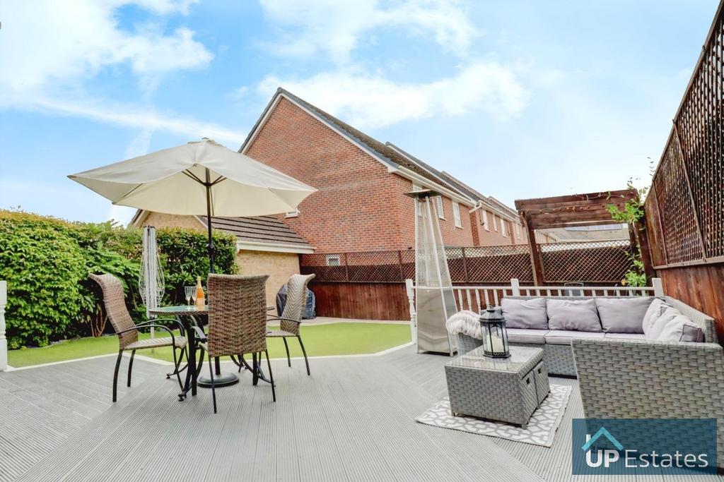 Rear garden
