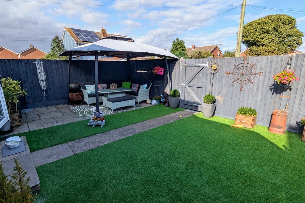Rear garden