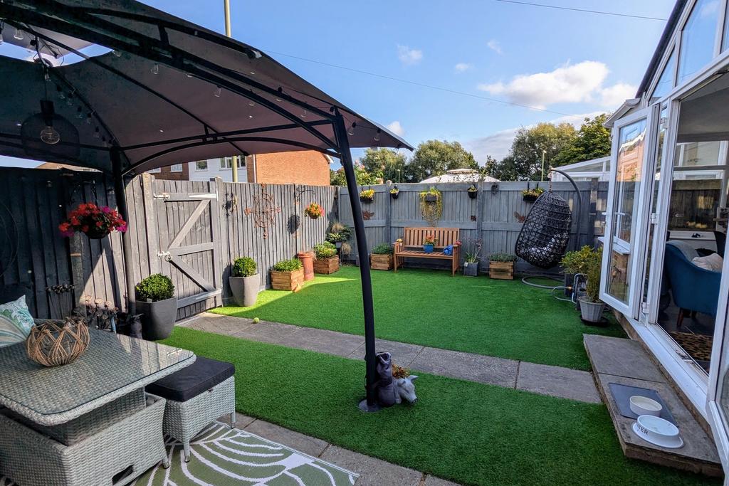 Rear garden