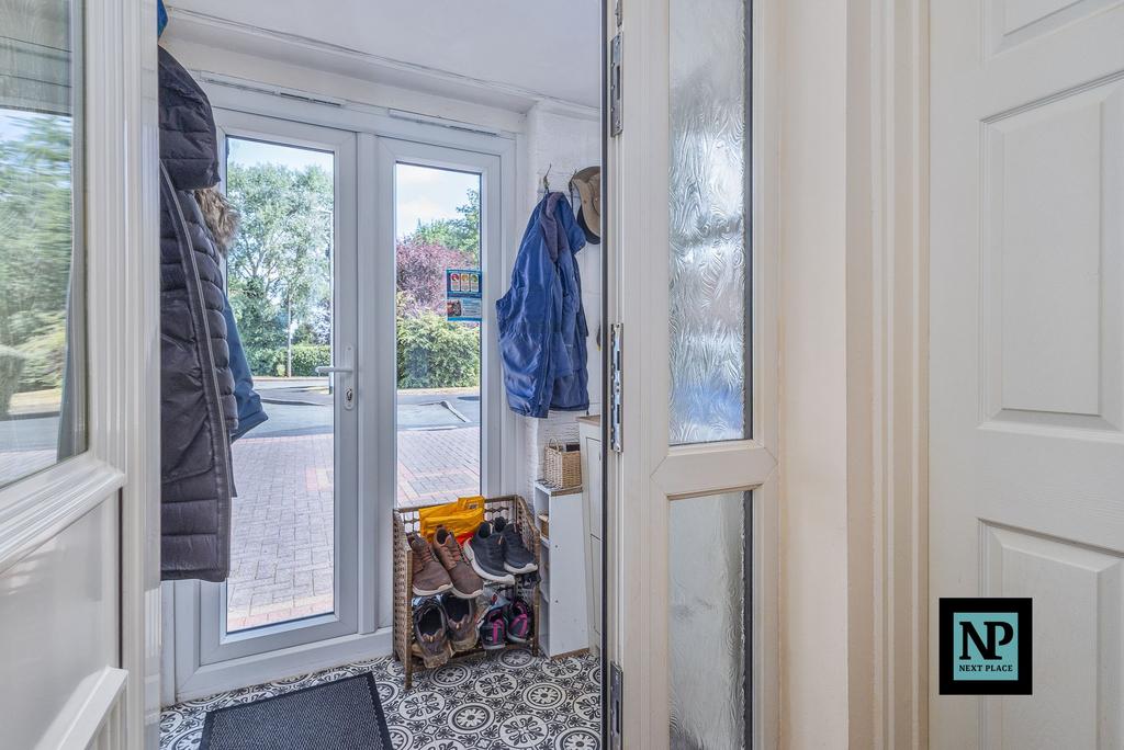 Entrance Porch &amp; Hallway
