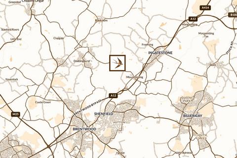 3 bedroom terraced house for sale, Swallows Cross, Doddinghurst, Brentwood